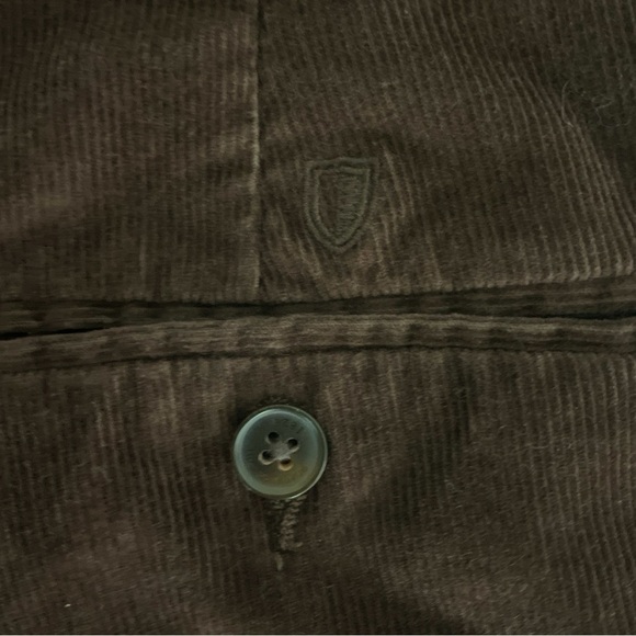 Black Brown 1826 Men’s Corduroy Pants Trousers Size 38 Brown - Picture 5 of 9